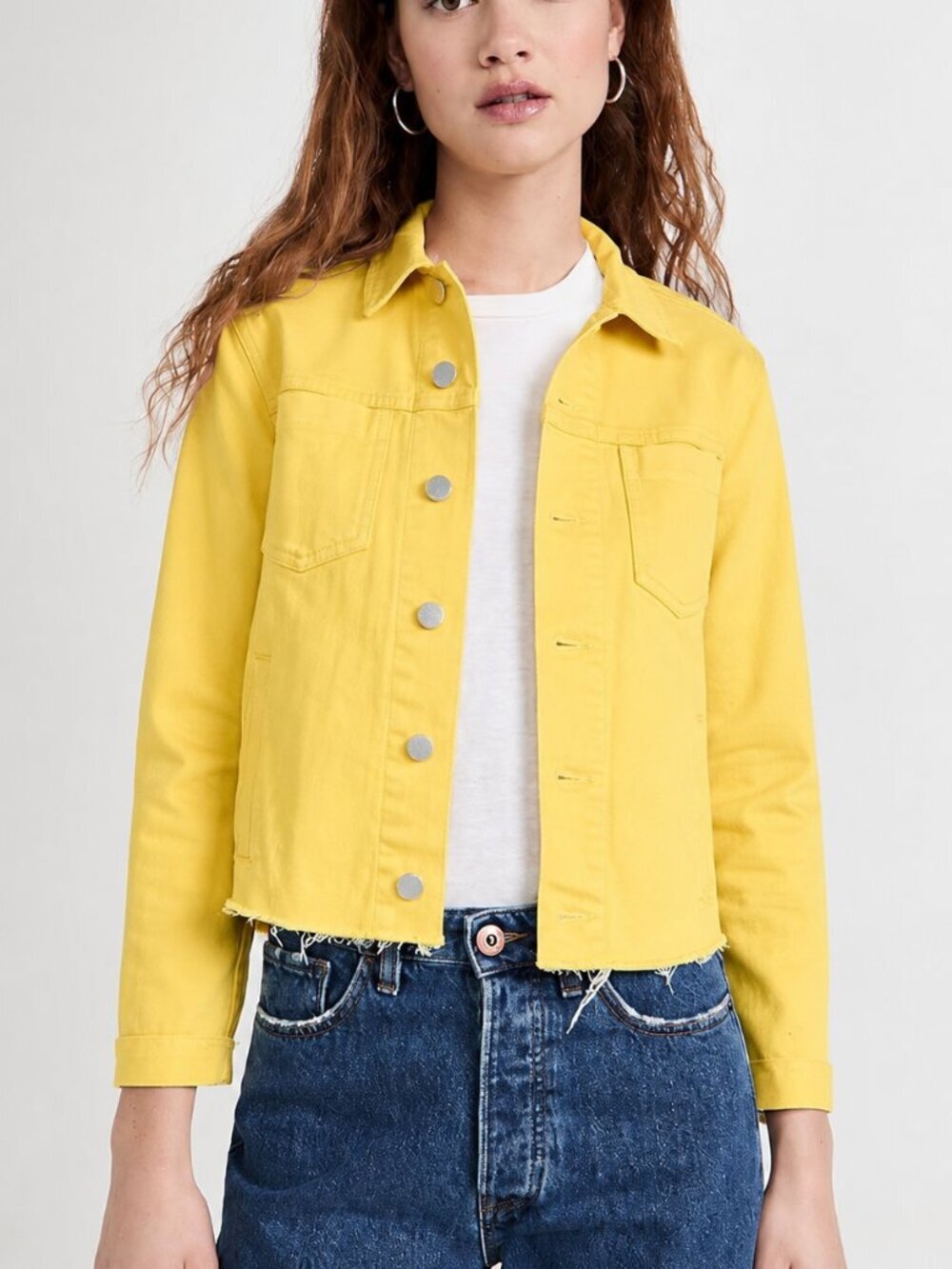L'AGENCE Janelle Slim Jacket Yellow XS NWOT